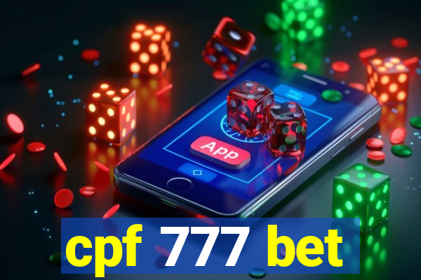 cpf 777 bet